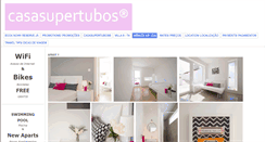 Desktop Screenshot of casasupertubos.com